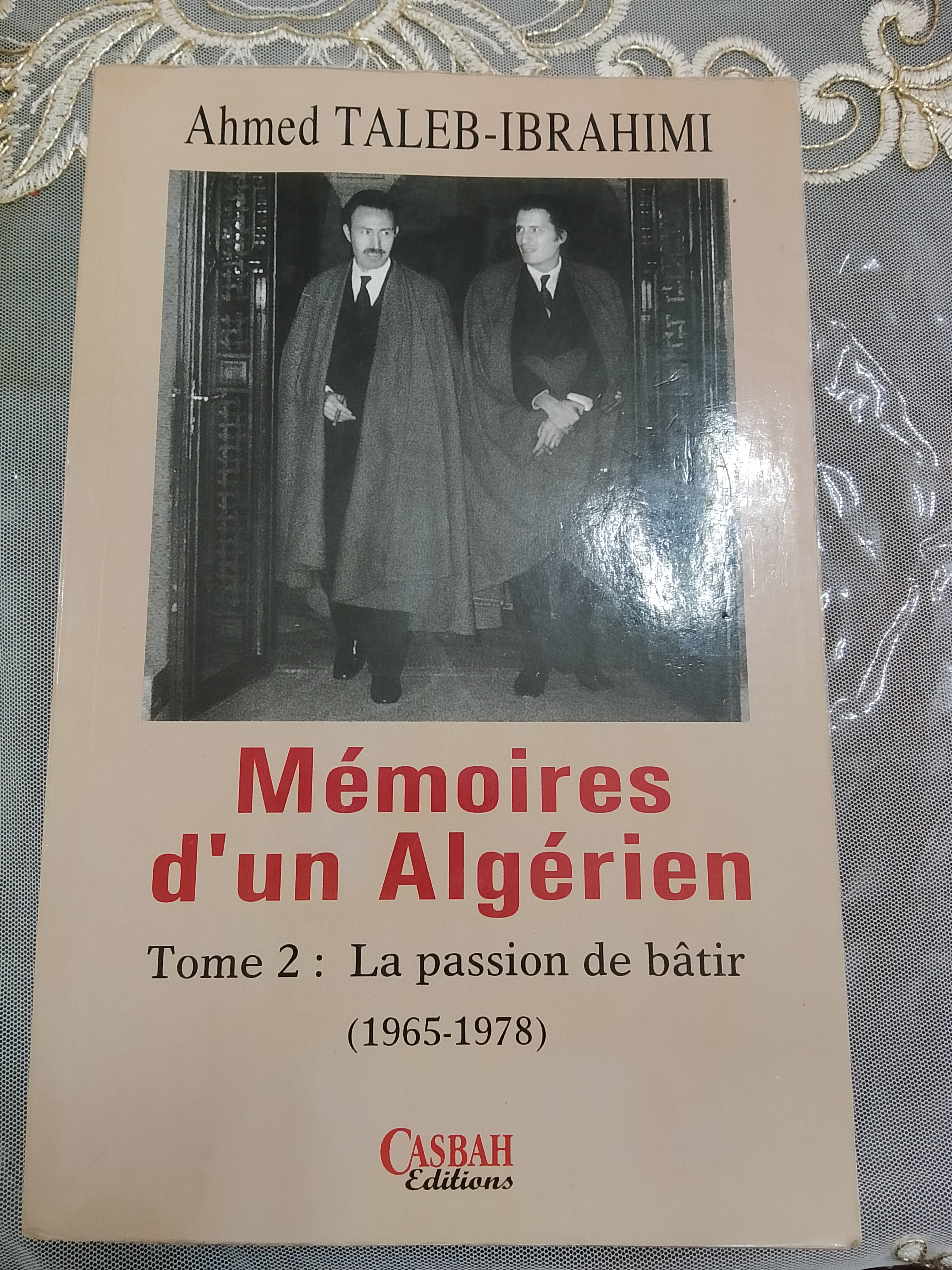 Mémoire d'un algérien